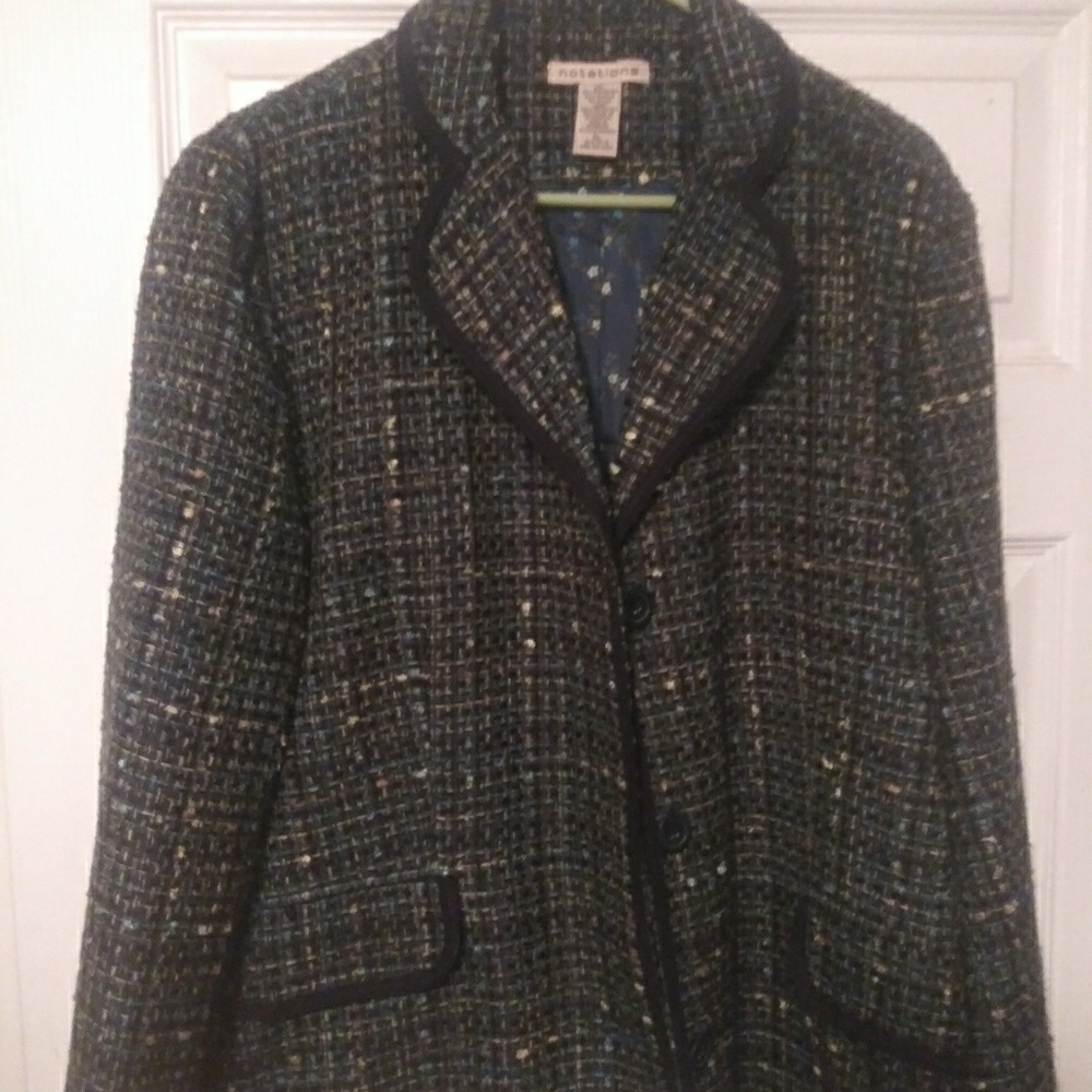 Green blazer